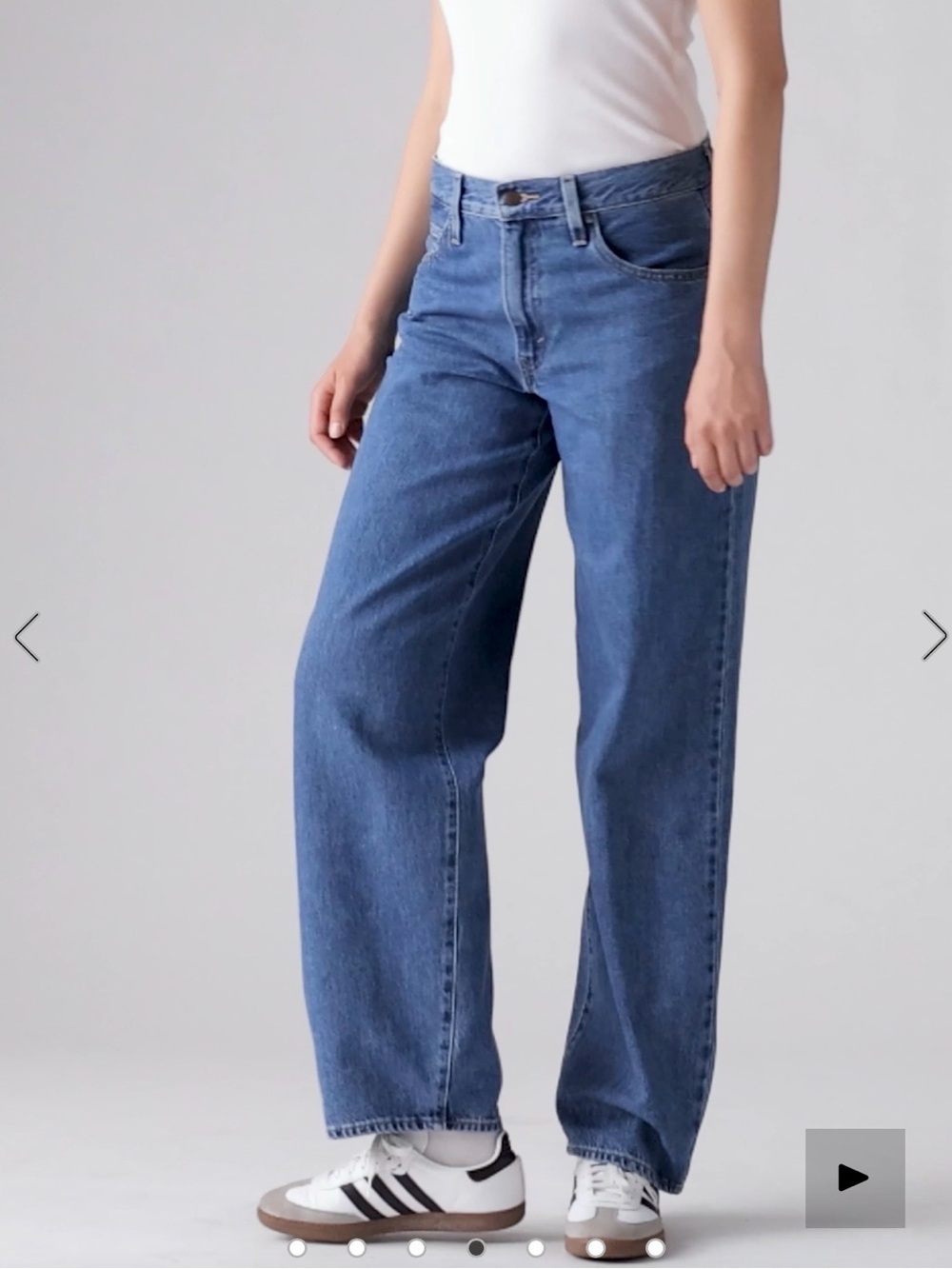NWT levi’s baggy dad jeans